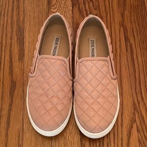 Steve Madden Blush Pink Slip On Sneakers